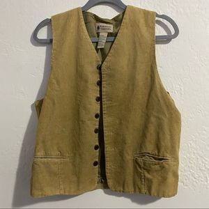 NWOT Northwest territory corduroy vest